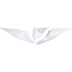Panouri laterale KTM ventilate 19-22 albe UFO PLAST KT05004#042 Panouri laterale KTM ventilate 19-22 albe UFO PLAST KT05004#042