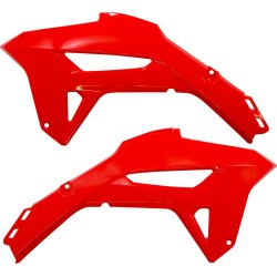 Apărători radiator CRF 450 roșii UFO PLAST HO05605#070 Apărători radiator CRF 450 roșii UFO PLAST HO05605#070