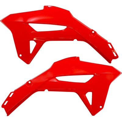 Apărători radiator CRF 450 roșii UFO PLAST HO05605#070