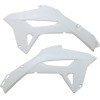 Apărători radiator CRF 450 albe UFO PLAST HO05605#041