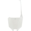 Placă frontală cu număr CRF 450 albă UFO PLAST HO05607#041