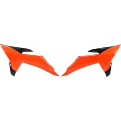 Protecție radiator SX/SXF 2025- FLO ORANGE UFO PLAST KT05025#FFLU Protecție radiator SX/SXF 2025- FLO ORANGE UFO PLAST KT05025#FFLU