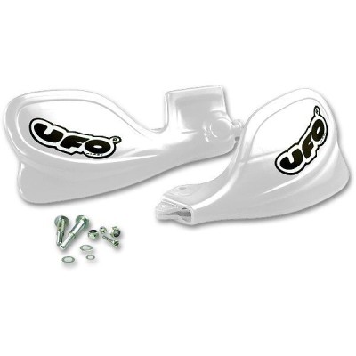 Apărători de mâini HONDA CR125/250/500 albe UFO PLAST HO03605#041