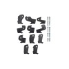 Set de montare pentru manete FLAME UFO PLAST PM01678#001