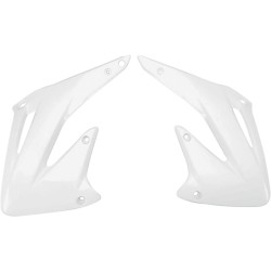 Apărători radiator HONDA CRF450R albe UFO PLAST HO03693#041