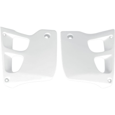 Capace radiator HONDA CR125/250 albe UFO PLAST HO02625#041 Capace radiator HONDA CR125/250 albe UFO PLAST HO02625#041