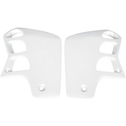 Capace radiator HONDA CR500 albe UFO PLAST HO02620#041 Capace radiator HONDA CR500 albe UFO PLAST HO02620#041