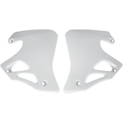 Capace radiator HONDA CR125/250 albe UFO PLAST HO02672#041 Capace radiator HONDA CR125/250 albe UFO PLAST HO02672#041