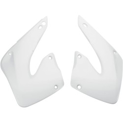 Capace radiator HONDA CR125/250 albe UFO PLAST HO03664#041 Capace radiator HONDA CR125/250 albe UFO PLAST HO03664#041