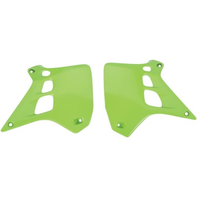 Capace radiator KAWASAKI KX250 KX-GREEN UFO PLAST KA02729#026 Capace radiator KAWASAKI KX250 KX-GREEN UFO PLAST KA02729#026