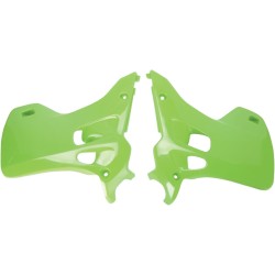 Capace radiator KAWASAKI KX125/250 KX-GREEN UFO PLAST KA02744#026 Capace radiator KAWASAKI KX125/250 KX-GREEN UFO PLAST KA02744#026