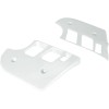 Capace radiator KTM 125/250/500 (90-92) albe UFO PLAST KT03003#047