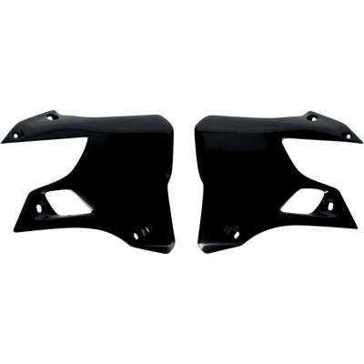 Capace radiator YAMAHA YZ125/250 negre UFO PLAST YA02898#001
