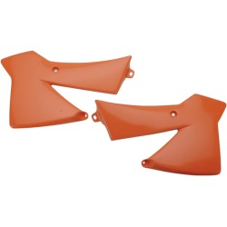 Capace radiator KTM 65SX portocaliu UFO PLAST KT03072#127 Capace radiator KTM 65SX portocaliu UFO PLAST KT03072#127