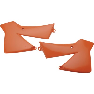 Capace radiator KTM 65SX portocaliu UFO PLAST KT03072#127 Capace radiator KTM 65SX portocaliu UFO PLAST KT03072#127