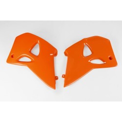 Capace radiator KTM EXC/SX (96-99) portocalii UFO PLAST KT03044#127 Capace radiator KTM EXC/SX (96-99) portocalii UFO PLAST KT03044#127