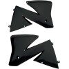 Apărători radiator KTM 2/4-STROKE (01-02) negre UFO PLAST KT03066#001