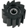 Rolă pentru lanț KAWASAKI KXF250/450 negru UFO PLAST KA04711#001