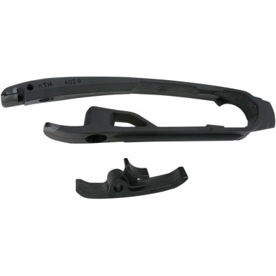 Placă de ghidare lanț KTM SX/SX-F neagră UFO PLAST KT04029#001