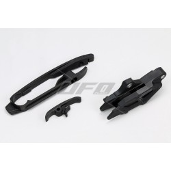 Set ghidaj și alunecător pentru lanț HUSQVARNA TC/TE/FE/FC negru UFO PLAST KT04030@001 Set ghidaj și alunecător pentru lanț HUSQVARNA TC/TE/FE/FC negru UFO PLAST KT04030@001