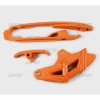 Set ghidaj și glisor pentru lanț KTM SX/SX-F portocaliu UFO PLAST KT04067@127