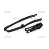 Set ghidaj și glisor pentru lanț HONDA CRF negru UFO PLAST HO04690@001