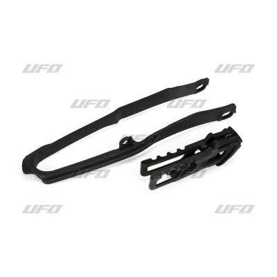Set ghidaj și glisor pentru lanț HONDA CRF negru UFO PLAST HO04690@001 Set ghidaj și glisor pentru lanț HONDA CRF negru UFO PLAST HO04690@001