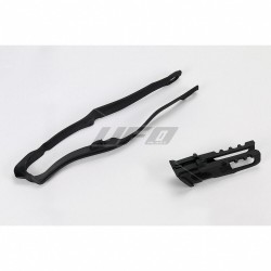 Set ghidaj și glisor pentru lanț HONDA CRF negru UFO PLAST HO04665#001 Set ghidaj și glisor pentru lanț HONDA CRF negru UFO PLAST HO04665#001