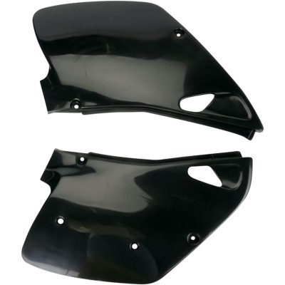 Panouri laterale KAWASAKI KX125/250 negre UFO PLAST KA02745#001