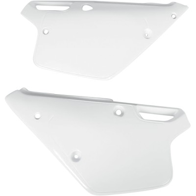Panouri laterale YAMAHA YZ125/250: alb UFO PLAST YA02834#046 Panouri laterale YAMAHA YZ125/250: alb UFO PLAST YA02834#046