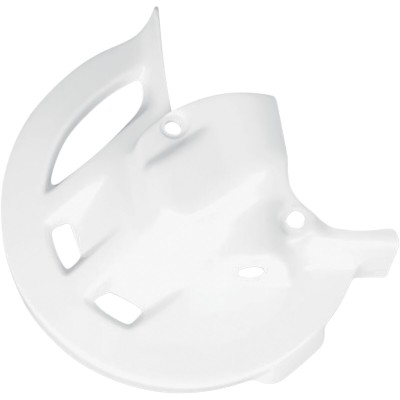 Apărătoare față pentru disc HONDA CR125/250/500 alb UFO PLAST HO02684#041