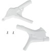 Protectoare pentru cadru HONDA CR125/250/500 albe UFO PLAST HO02637#041