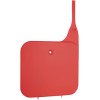 Placă frontală cu număr HONDA CR125/250/500 UFO-RED UFO PLAST HO02607#061