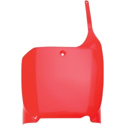 Placă de număr față HONDA CR125/250/CRF450 CRF-RED UFO PLAST HO03666#070 Placă de număr față HONDA CR125/250/CRF450 CRF-RED UFO PLAST HO03666#070