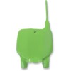 Placă frontală pentru număr KAWASAKI KX125/250/500 KX-GREEN UFO PLAST KA03701#026