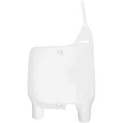 Placă număr față SUZUKI RM125/250 albă UFO PLAST SU03904#041 Placă număr față SUZUKI RM125/250 albă UFO PLAST SU03904#041