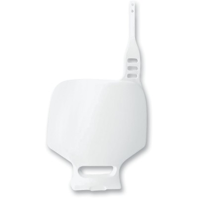 Placă frontală pentru număr YAMAHA YZ80/85 albă UFO PLAST YA02874#046 Placă frontală pentru număr YAMAHA YZ80/85 albă UFO PLAST YA02874#046