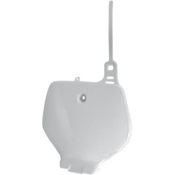 Placă număr față YAMAHA YZ/YZF/WRF alb UFO PLAST YA02853#046 Placă număr față YAMAHA YZ/YZF/WRF alb UFO PLAST YA02853#046