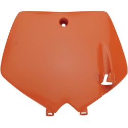 Placă frontală pentru număr KTM 65SX portocalie UFO PLAST KT03071#127 Placă frontală pentru număr KTM 65SX portocalie UFO PLAST KT03071#127