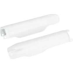 Protectoare pentru glisierele furcii HONDA CR125/250/500 & CRF250/450R/X albe UFO PLAST HO03672#041
