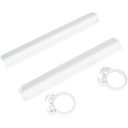 Apărători pentru glisierele furcii SUZUKI RM125/250 albe UFO PLAST SU02925#041 Apărători pentru glisierele furcii SUZUKI RM125/250 albe UFO PLAST SU02925#041