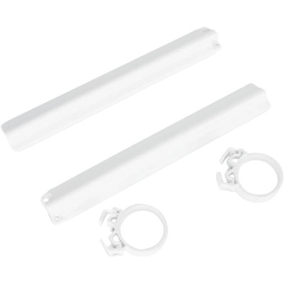 Apărători pentru glisierele furcii SUZUKI RM125/250 albe UFO PLAST SU02925#041