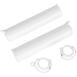 Protectoare pentru glisierele furcii KTM 125-600 cu furci WP (90-92) albe UFO PLAST KT03011#047 Protectoare pentru glisierele furcii KTM 125-600 cu furci WP (90-92) albe UFO PLAST KT03011#047
