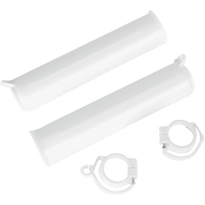 Protectoare pentru glisierele furcii KTM 125-600 cu furci WP (90-92) albe UFO PLAST KT03011#047 Protectoare pentru glisierele furcii KTM 125-600 cu furci WP (90-92) albe UFO PLAST KT03011#047