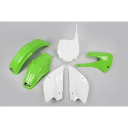 Set caroserie KAWASAKI KX80 OEM-culoare UFO PLAST KAKIT206@999 Set caroserie KAWASAKI KX80 OEM-culoare UFO PLAST KAKIT206@999