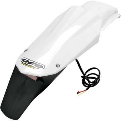 Aripă spate enduro cu lumină LED HUSQVARNA CR/WR alb UFO PLAST HU03314#041 Aripă spate enduro cu lumină LED HUSQVARNA CR/WR alb UFO PLAST HU03314#041