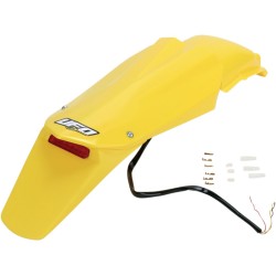 Aripă spate enduro cu lumină LED HUSQVARNA CR/WR galben UFO PLAST HU03314#103