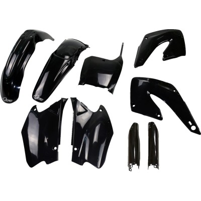 Set caroserie HONDA CR125/250 negru UFO PLAST HOKIT100F@001 Set caroserie HONDA CR125/250 negru UFO PLAST HOKIT100F@001