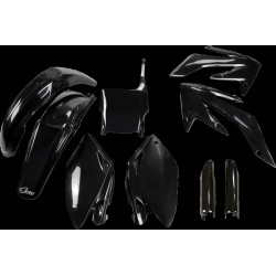 Set caroserie HONDA CRF250R negru UFO PLAST HOKIT104F@001