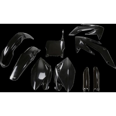 Set caroserie HONDA CRF250R negru UFO PLAST HOKIT105F@001 Set caroserie HONDA CRF250R negru UFO PLAST HOKIT105F@001
